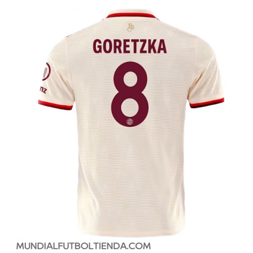 Camiseta Bayern Munich Leon Goretzka #8 Tercera Equipación Replica 2024-25 mangas cortas